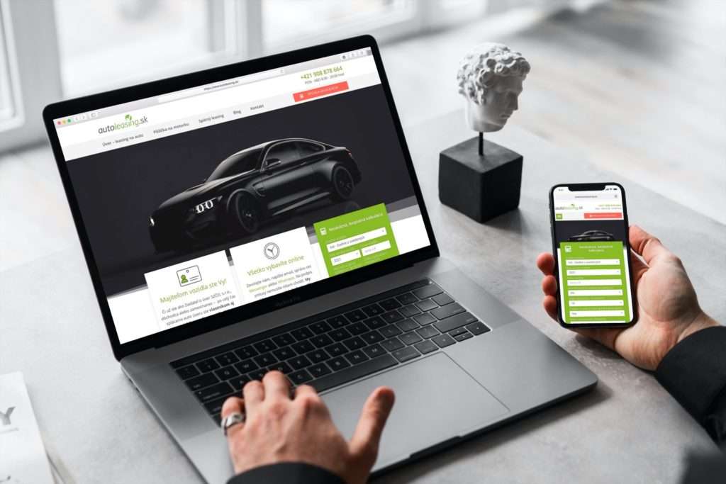 Autoleasing - Online marketing a tvorba webov - AJAS.sk